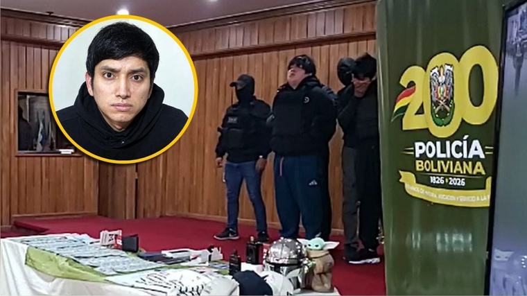 Policía boliviana anuncia expulsión de Jhonsson Cruz Torres, cabecilla de 'Los Pulpos'