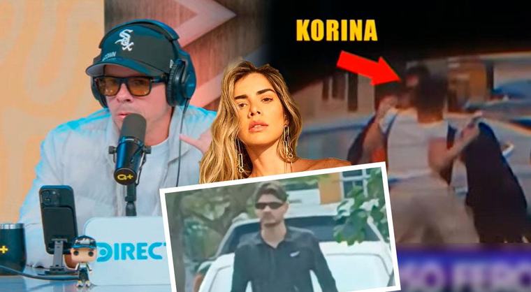 Mario Hart mira EN VIVO imágenes de Korina Rivadeneira con GALÁN en su auto y expone su VÍNCULO: "Ella lo llama..."