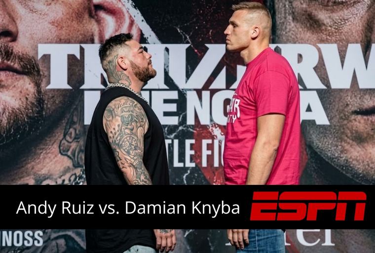 ESPN televisó la pelea de Andy Ruis Jr. vs. Damian Knyba por boxeo en NJ