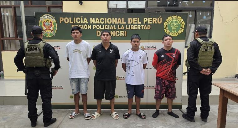 Trujillo: Estos son los detenidos por el secuestro de un empresario minero y el asesinato de 4 personas